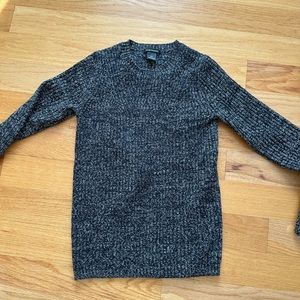 Club Monaco Black and Gray Women's Sweater